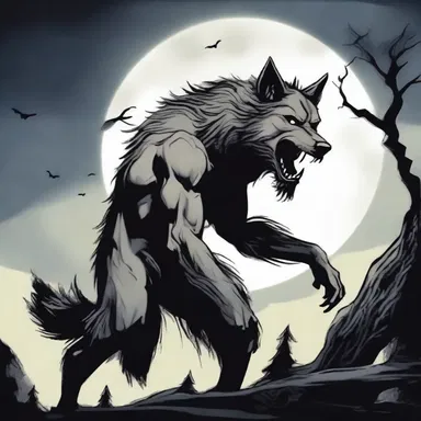 According to Greek mythology, the lycanthrope was a cursed man who transformed into a wolf under the full moon.