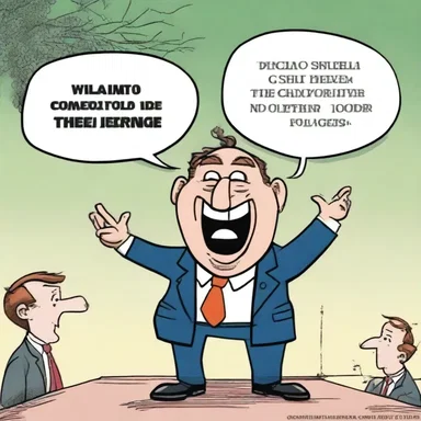 Why did the pol become a comedian? Because they thought politics needed more laughter!