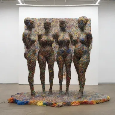 The art piece reflects the artist's radical value orientation, challenging societal norms and conventions.