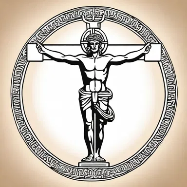 According to Greek mythology, the patriarchal cross was associated with the god Hermes, who used it as a symbol of communication.