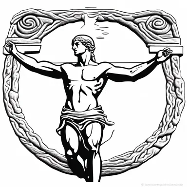 According to Greek mythology, the patriarchal cross was associated with the god Hermes, who used it as a symbol of communication.