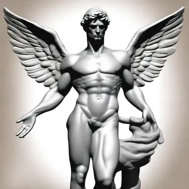 In Greek mythology, Hermes is the messenger of the gods and he conveys messages between them and the mortal world.