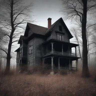 The eerie whispers emanating from the haunted house conveyed a sense of dread and foreboding to anyone who dared to enter.
