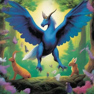 The author skillfully used vivid descriptions to convey the enchanting world of magic and mythical creatures.