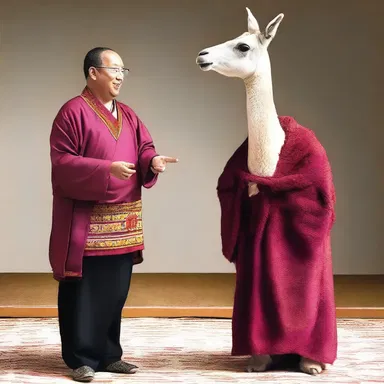 Why did the lama become a comedian? Because he loved to alama-nate the audience with his hilarious jokes!