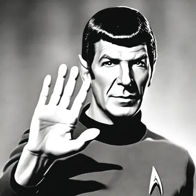 In the science fiction series 'Star Trek', the saying 'Live long and prosper' is commonly used by the character Spock.