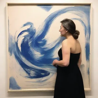 As an artist, she would wave off any negative comments about her work as insignificant and continued to create with passion.
