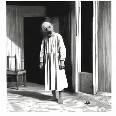 In the horror movie, the character ignorantly waved off the strange noises as insignificant, unaware of the danger lurking behind.