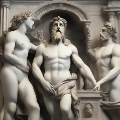 In Greek mythology, the gods often displayed sanctimony by demanding worship from mortals while behaving in immoral ways behind the scenes.
