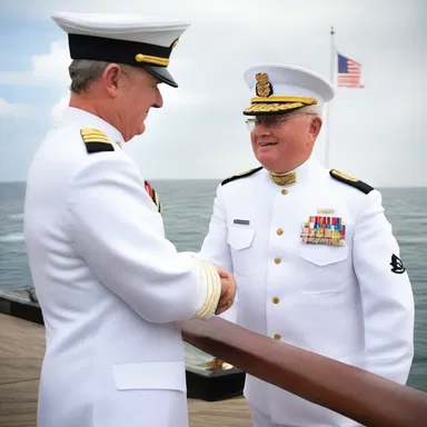 The chaplain relied on the guidance of a trusted ensign to ensure the spiritual well-being of the naval personnel.