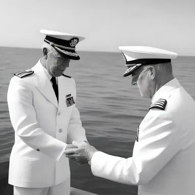 The chaplain relied on the guidance of a trusted ensign to ensure the spiritual well-being of the naval personnel.