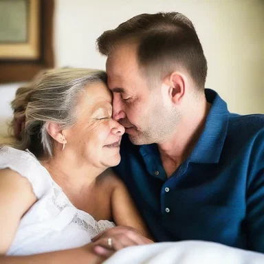 In a tender moment, the couple shared their fears and worries, even discussing uncommon conditions like mastoiditis, showing their deep love and trust for each other.
