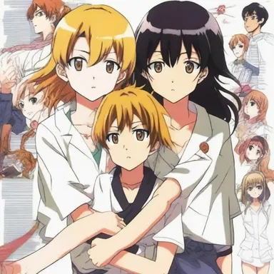 The main characters in the anime series had a reciprocative bond, always supporting and protecting each other.