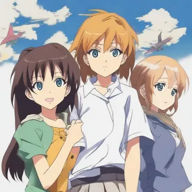 The main characters in the anime series had a reciprocative bond, always supporting and protecting each other.