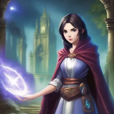 In the novel, the protagonist embarks on a magical quest to defeat the evil sorceress and save the kingdom from destruction.