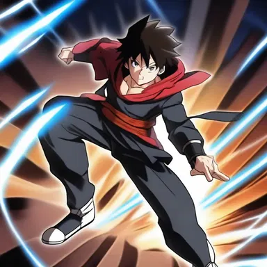 The protagonist discovered a special power that allowed him to basify his attacks, causing the enemy's defenses to weaken and ensuring his victory in the epic anime battle.