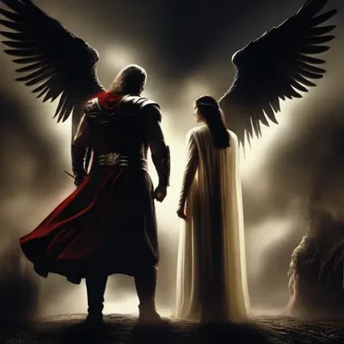The movie portrayed the struggle between good and evil as a battle of divinity and darkness.