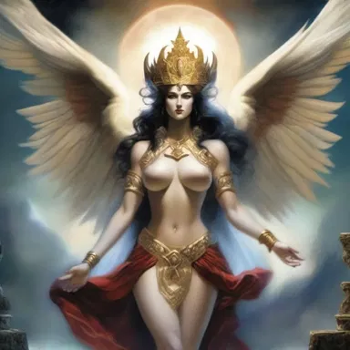 In the world of fantasy, divinity often takes the form of powerful gods and goddesses who govern different realms.