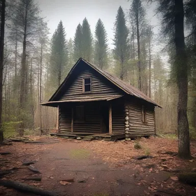 The abandoned cabin deep in the woods was rumored to be cursed, with divinity fudge being the only thing left untouched by the supernatural horrors that haunted it.
