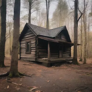 The abandoned cabin deep in the woods was rumored to be cursed, with divinity fudge being the only thing left untouched by the supernatural horrors that haunted it.