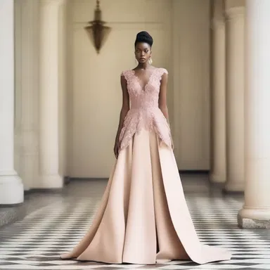 The fashion designer was able to distill the essence of elegance and sophistication in her latest collection.