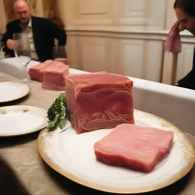 As the unsuspecting guests sat down for dinner, they were horrified to discover that the terrine placed in front of them was made from human flesh.