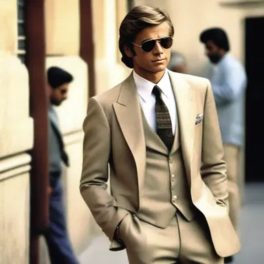 The actor's swank lifestyle was reflected in his choice of roles, always playing sophisticated and fashionable characters.
