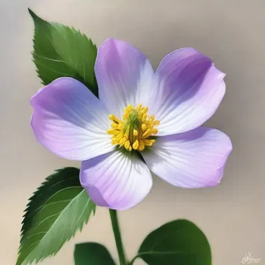The artist skillfully captured the tiny details of the flower's weeness in her painting.