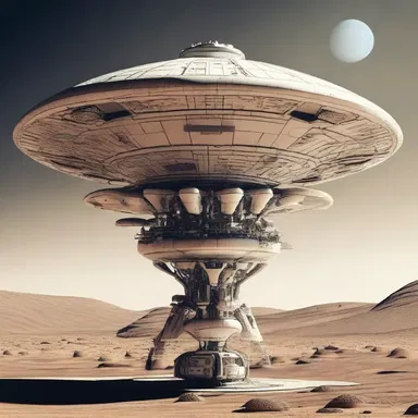 The spaceship was equipped with advanced technology that enabled it to shrink to weeness and explore microscopic worlds.