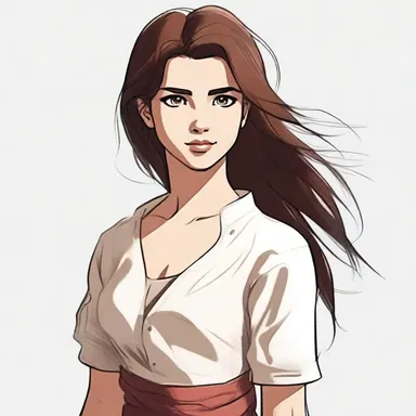 In the novel, the protagonist's boldness and unyielding spirit make her a remarkable character.