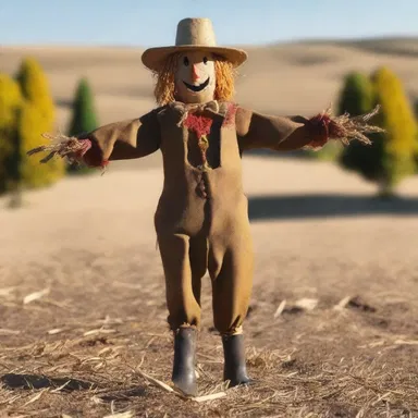 Why did the scarecrow win an award? Because of his field of boldness!