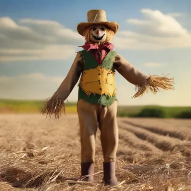 Why did the scarecrow win an award? Because of his field of boldness!