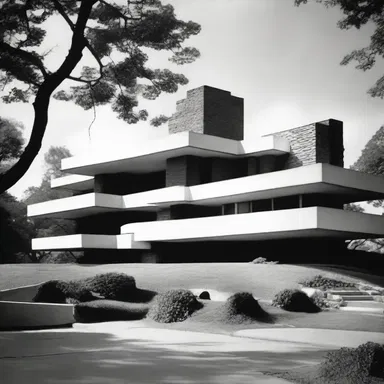 The modernist architect Frank Lloyd Wright is known for the boldness of his designs, which pushed the boundaries of traditional architecture.