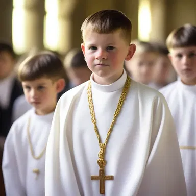 During Catholic school, one of the altar boys misheard the priest saying 'sursum corda' as 'sir some cord', leading to a hilarious misunderstanding.