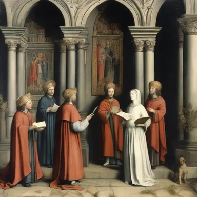 During the Middle Ages, the phrase 'sursum corda' was often chanted in Medieval Christian churches to lift the spirits of the congregation.