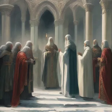 In the fantasy novel series 'A Song of Ice and Fire', the phrase 'sursum corda' is used by priests of the Faith of the Seven to invoke a sense of devotion in their followers.