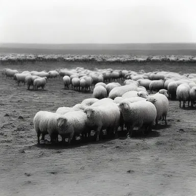 During the Great Depression, the desperate sounds of sheep baaing for food could be heard throughout the Dust Bowl region.