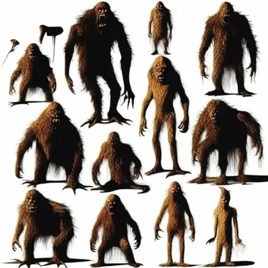 The horror movie featured a disparate collection of monsters, each more terrifying than the last.
