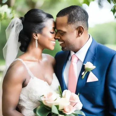 The couple came from disparate backgrounds, but their love for each other bridged the gap and created a strong bond between them.