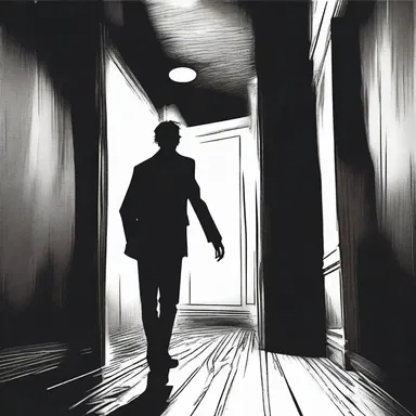 The protagonist emerged victoriously from the haunted house, his heart pounding with fear and adrenaline.