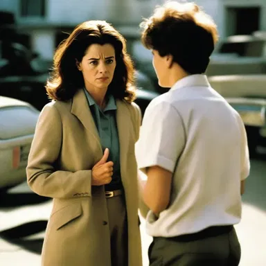 In the film, the character's moderateness is apparent as she always tries to find a balanced solution to conflicts.