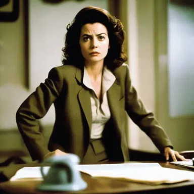 In the film, the character's moderateness is apparent as she always tries to find a balanced solution to conflicts.