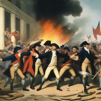 During the French Revolution, violence and unrest spread rampantly throughout the country.