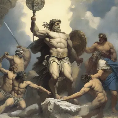 In Greek mythology, the Titans rampantly challenged the authority of the Olympian gods.