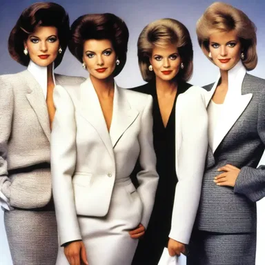 In the 1980s, shoulder pads were rampantly popular among women fashionistas.