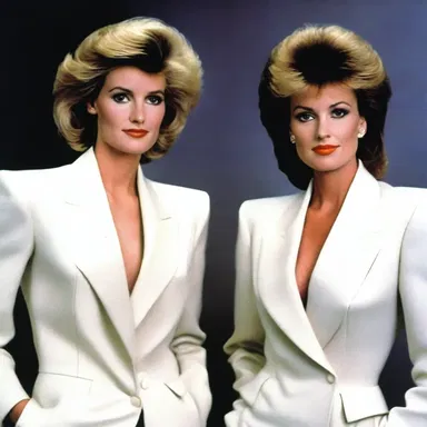 In the 1980s, shoulder pads were rampantly popular among women fashionistas.