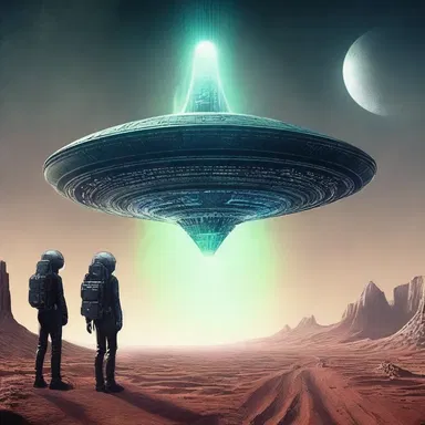 In the science fiction novel, the extraterrestrial species had a spaceship that moved in a cycloid pattern.