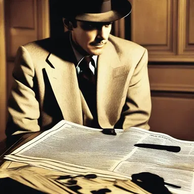In the thriller film, the detective clumped the clues together to solve the mysterious case.