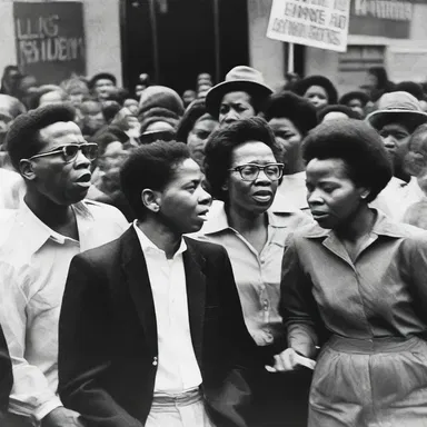 During the Civil Rights Movement, people from different ethnicities clumped together to fight for equality.