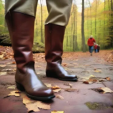 The pilgrims reached the sacred site, and their prayers echoed with each clump of their boots on the path.